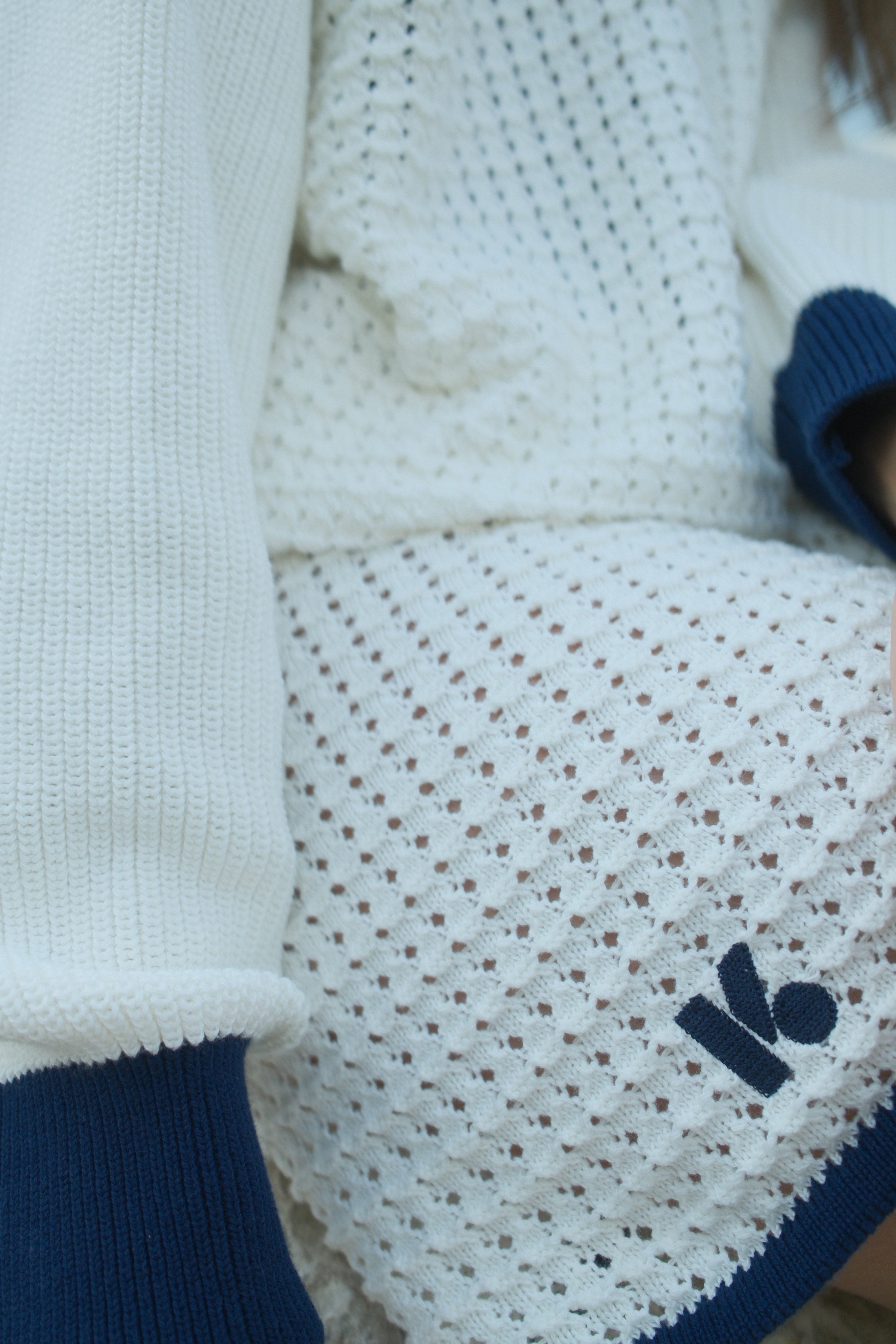 Short en maille de coton
