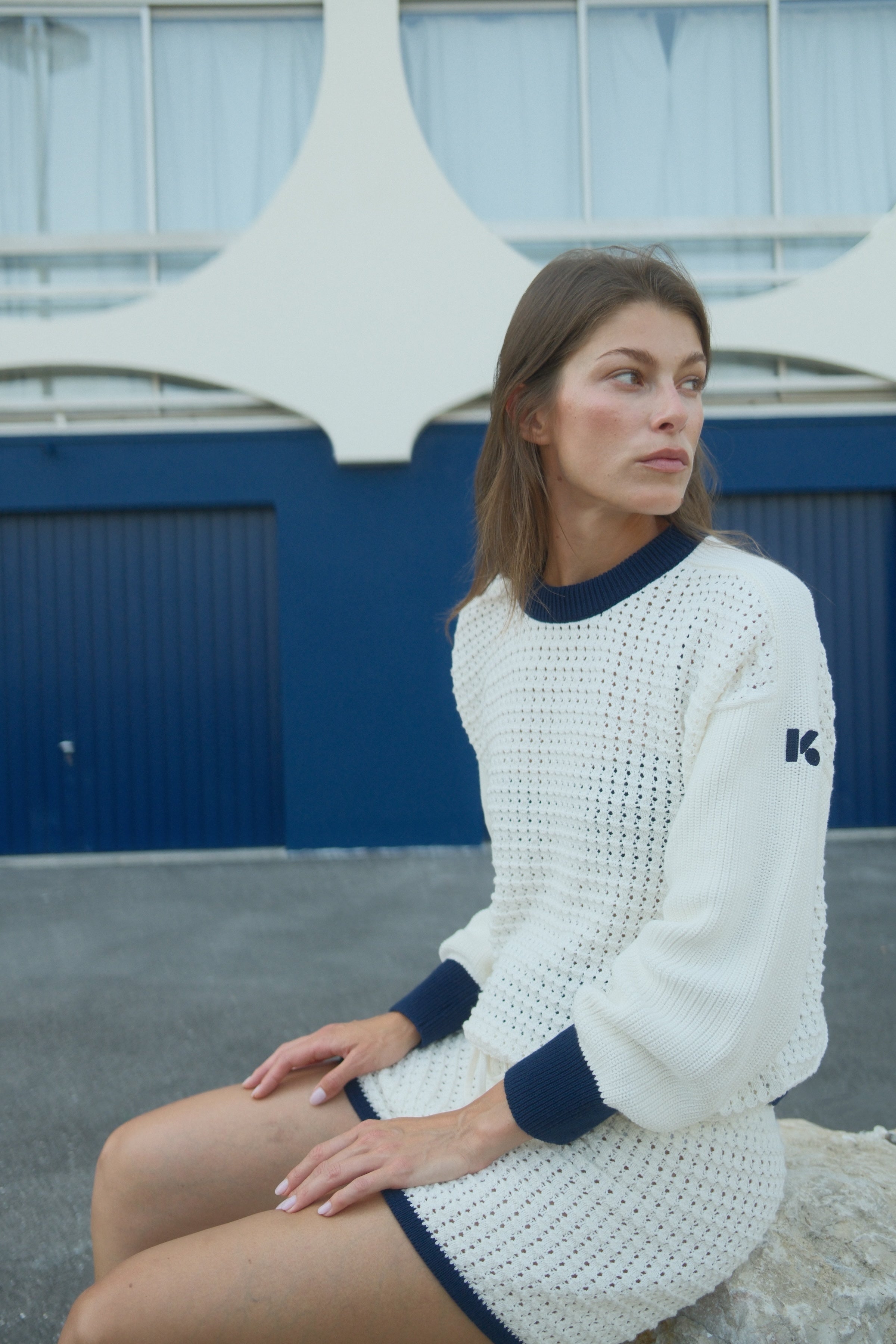 Sweat en maille de coton